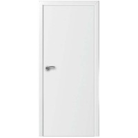 Двери Капель Eco Белая ПВХ шагрень