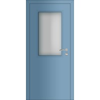 Двери Капель Classic ДО моноколор RAL5024 пастельно-голубой