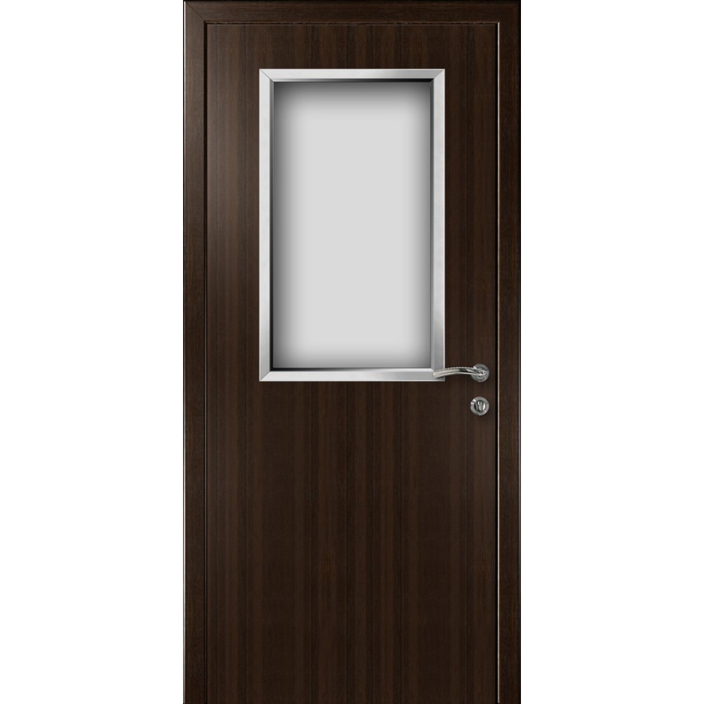 ДВЕРЬ КАПЕЛЬ КЛАССИК ПВХ ДО ГЛАДКАЯ экошпон Дуб Венге
