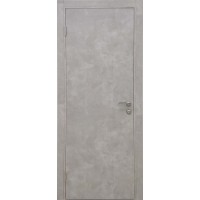 Двери Капель Classic ПВХ гладкая Бетон