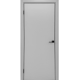 ДВЕРЬ КАПЕЛЬ КЛАССИК ПВХ ГЛАДКАЯ С АЛЮМИНИЕВОЙ КРОМКОЙ МОНОКОЛОР RAL7047 светло-серый