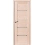 ДВЕРЬ КАПЕЛЬ КОННЕКТ СО4 стекло, алюминиевый молдинг экошпон Лиственница Беленая