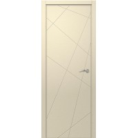 Двери Капель Multicolor ПВХ Ф7А эмаль RAL9001 кремовый