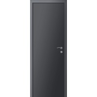 Двери Капель Multicolor ПВХ ДГ эмаль RAL 7021 графит