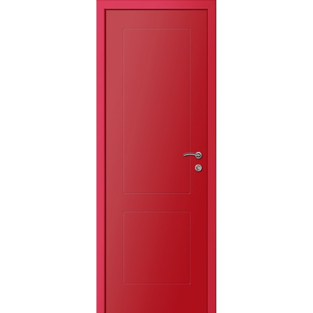 ДВЕРЬ КАПЕЛЬ МУЛЬТИКОЛОР ПВХ Ф2К RAL3020 красный