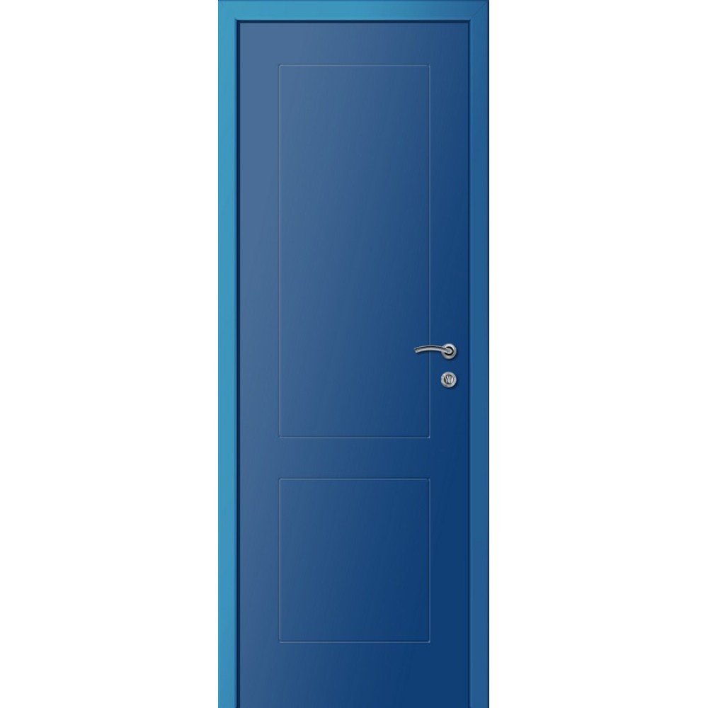 ДВЕРЬ КАПЕЛЬ МУЛЬТИКОЛОР ПВХ Ф2К RAL5010 синий