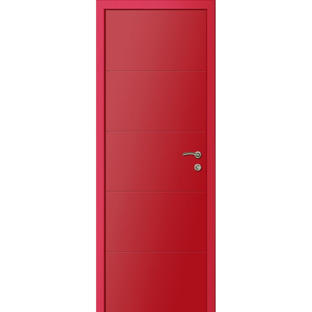 ДВЕРЬ КАПЕЛЬ МУЛЬТИКОЛОР ПВХ Ф4Г RAL3020 красный