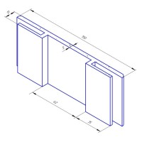 Добор Е150 телескоп с двух сторон (2,07м), ПВХ плёнка