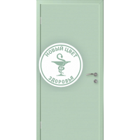 Двери Капель Classic ПВХ моноколор RAL6019 ментол