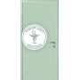 ДВЕРЬ КАПЕЛЬ КЛАССИК ПВХ ГЛАДКАЯ МОНОКОЛОР RAL6019 ментол